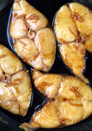A picture of ‘Nizakana’ Simmered Fish.