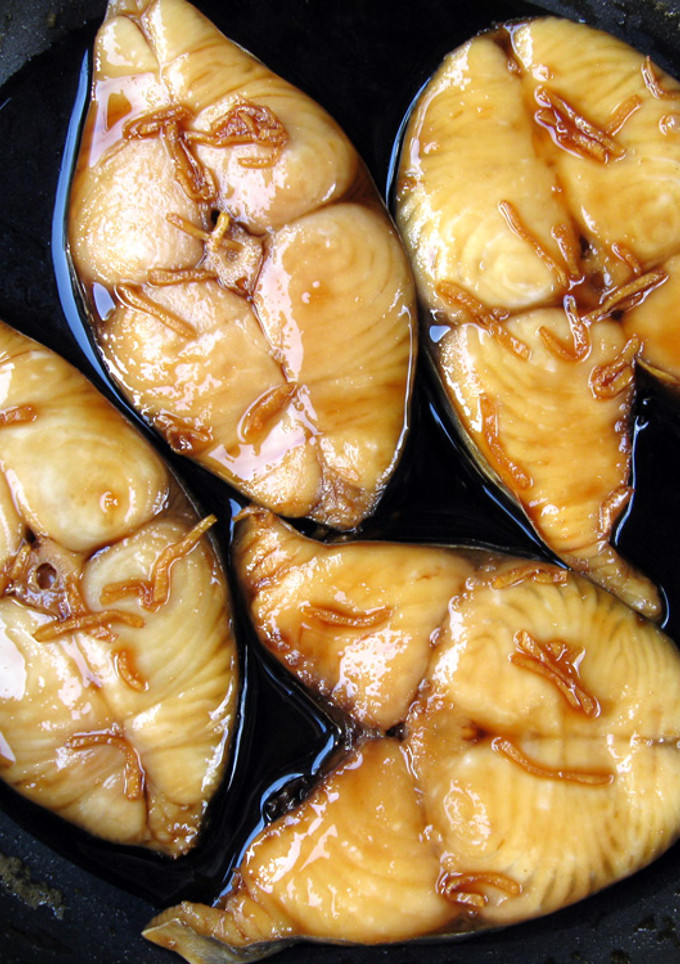 A picture of ‘Nizakana’ Simmered Fish.