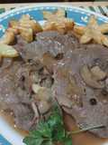 Filetes de ternera en salsa