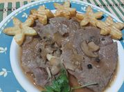Una foto de bistec ternera