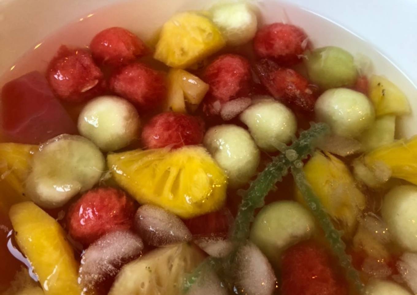 Es Buah tanpa kapur sirih