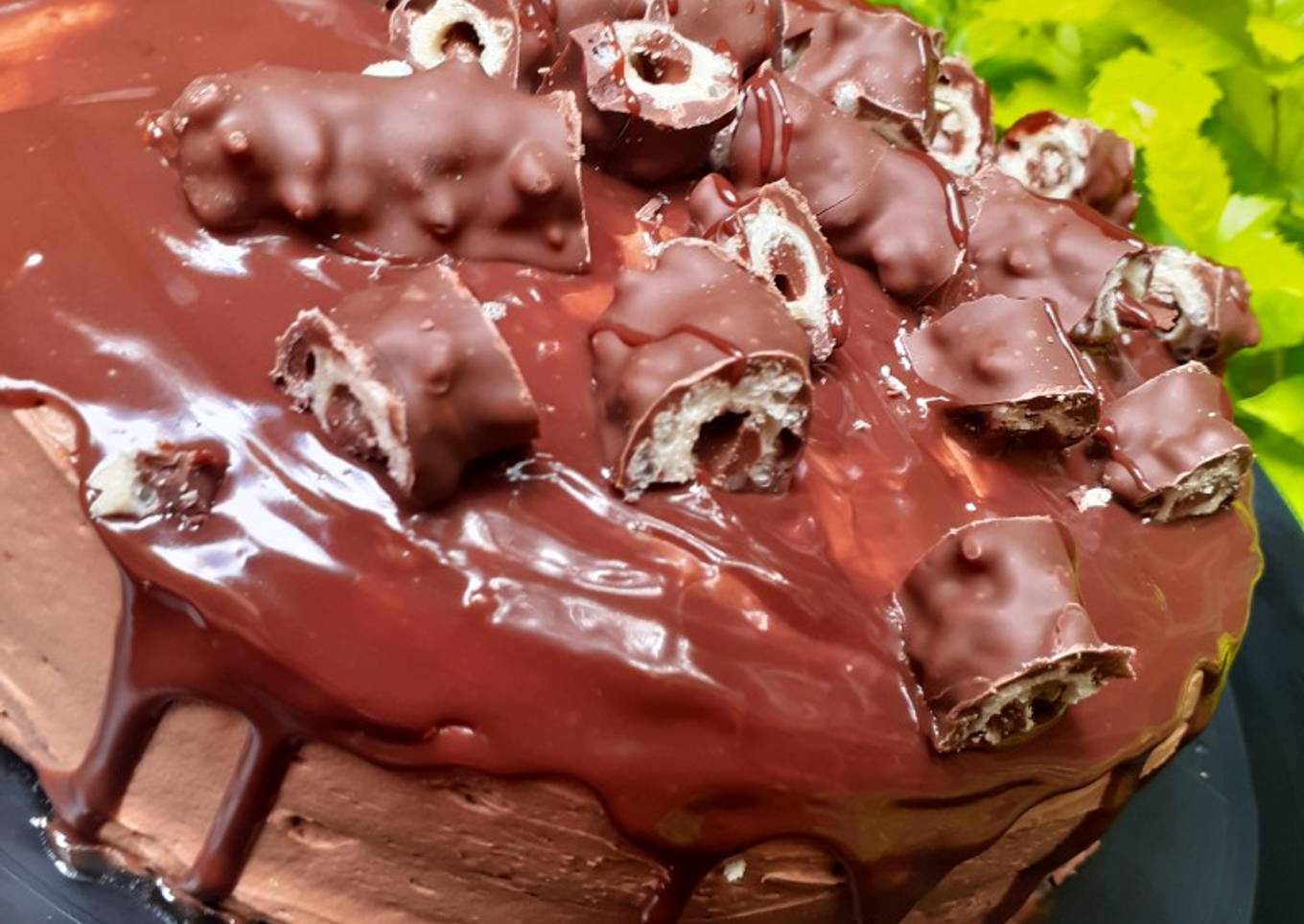 Pastel de chocolate, esponjoso