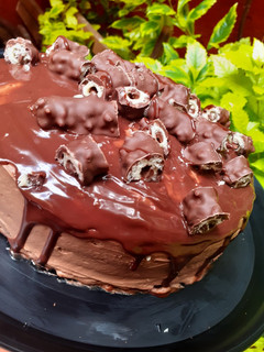 Una foto de Pastel de chocolate, esponjoso