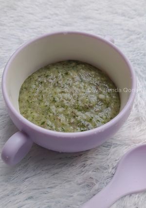 Foto resep MPASI 6+ Hati Nasi Bayam
