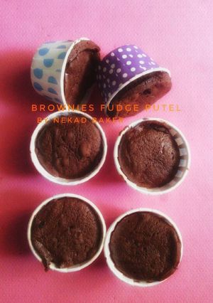 Foto resep Brownies Fudge in cup (Putel)