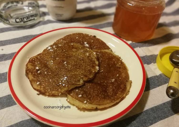 Pancakes con miel 🍯