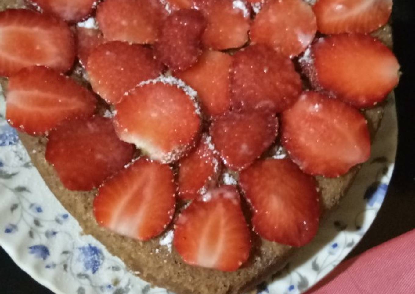 Strawberry cake