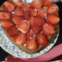 A picture of Strawberry cake.