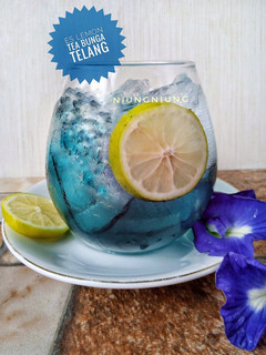 Foto resep Es Lemon Tea Bunga Telang