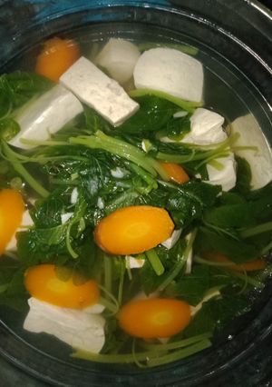 Foto resep Sayur bayam