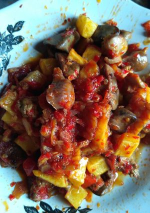 Foto resep Sambal kentang ati ampela