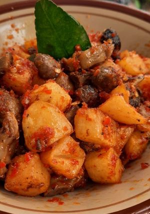Foto resep Kentang sambal goreng ati ampela