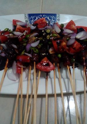 Foto resep Sate kambing kecap sederhana