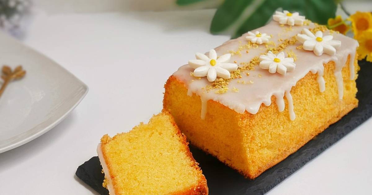 Resep Simple Lemon Pound Cake （ No Mixer ) oleh Slicecutecake Cookpad