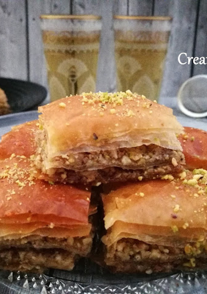 Una foto de Baklava o baklawa