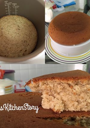 Foto resep Banana Cake in Rice Cooker