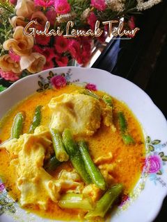 Gambar Gulai Lemak Telur