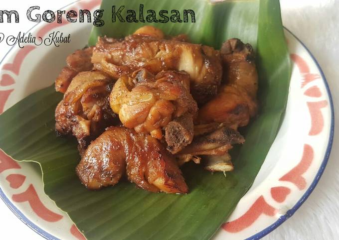 Panduan Memasak Resep Ayam Goreng Kalasan