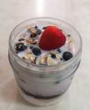 Pudín de yogurt, chía y avena