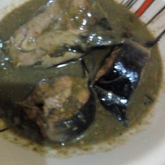 A picture of Simple miyan kuka.