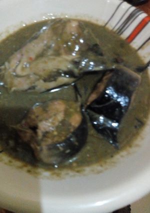 A picture of Simple miyan kuka.