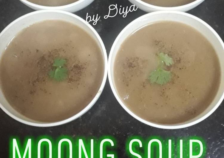 Easiest Way to Prepare Homemade Moong soup