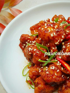Foto resep Ayam Goreng Kriuk Pedas Manis (ala Korea)