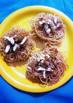 A picture of Sweet noodles tikki.