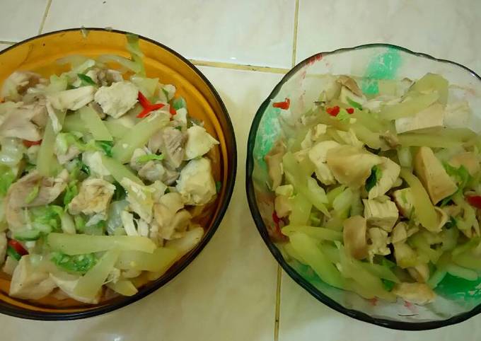 Tumis Ayam sayur (diet GM day 6)