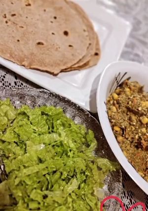 Una foto de Tacos o fajitas integrales con Espinaca y Ricotta