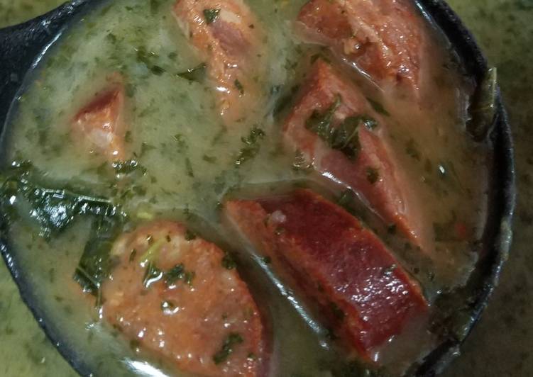 Easiest Way to Make Homemade Slow Cooker Caldo Verde Soup