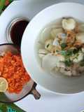 Soto babi bakso /bisa diganti jadi soto babat sapi