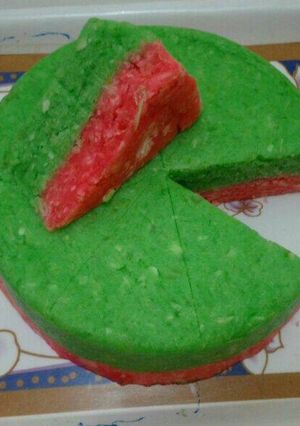 Foto resep Getuk singkong dua warna ala bundis