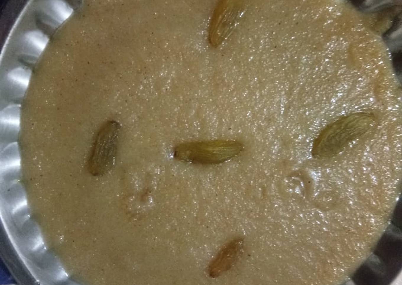 Wheat flour halwa