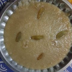 A picture of Wheat flour halwa.
