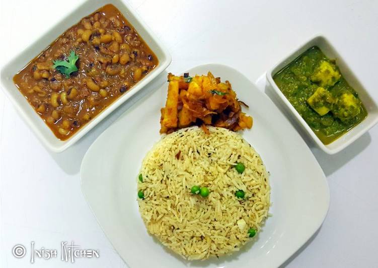 Easy Meal Ideas of North indian style bhog