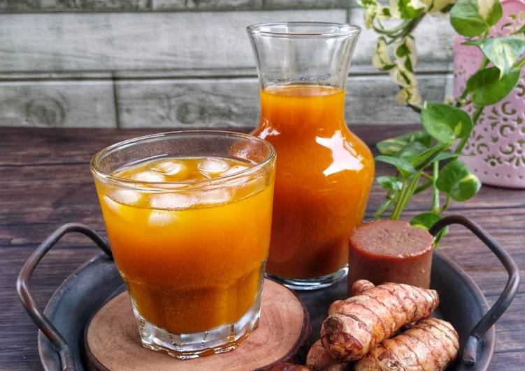 Resep Es Kunyit Asam, Lezat Sekali