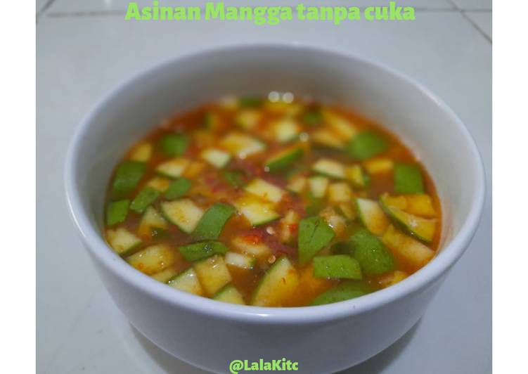 Asinan Mangga Tanpa Cuka