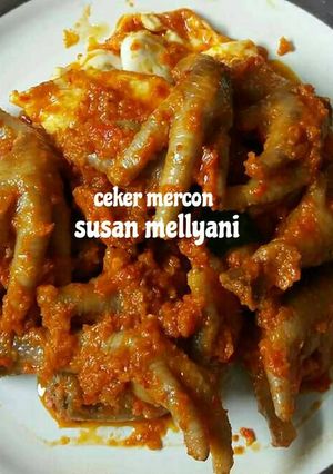Foto resep Ceker mercon 😲