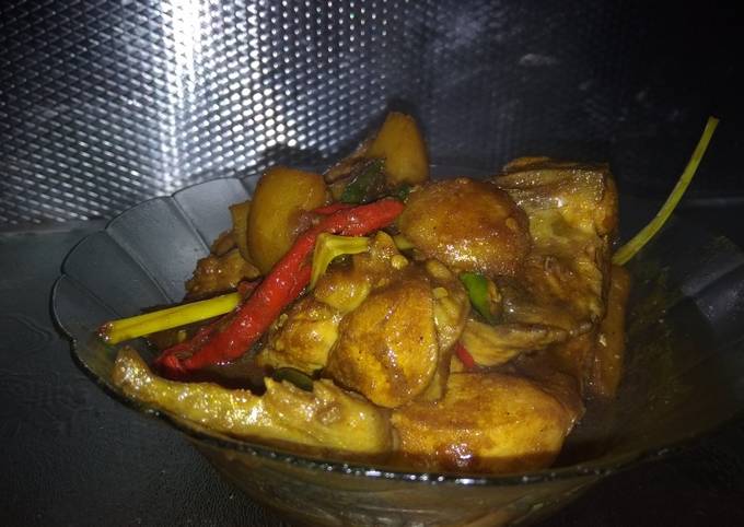 Ayam kecap pedas manis