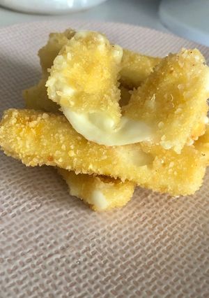 Une photo de Sticks mozzarella / mozzarella pané