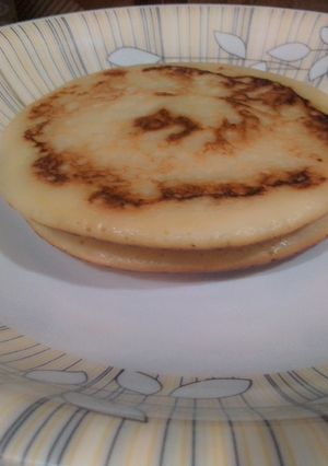 A picture of Fluffy pancakes.