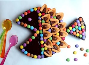 Une photo de ☆Gâteau Poisson d'Avril☆