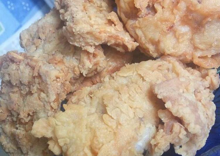 Langkah Mudah untuk Menyiapkan Ayam Krispi KfC KW 😅 Anti Gagal