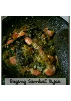 Foto resep Daging Sambal Hijau
