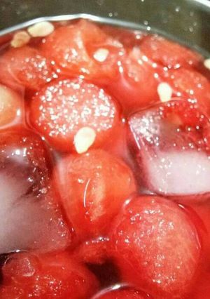 Foto resep Es Bola-bola Semangka
