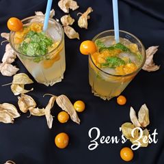 A picture of Cape Gooseberry Fizz.