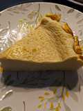 Tarta de queso de plátano y cacahuete