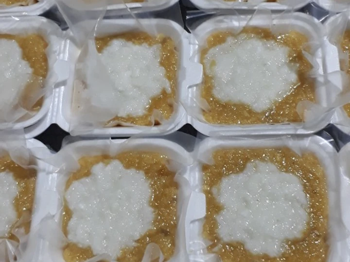 Langkah Mudah untuk Membuat Resep Bubur Merah putih LEBIH GURIH (versi masak besar) yang Uenak Anti Ribet, Lezat Sekali