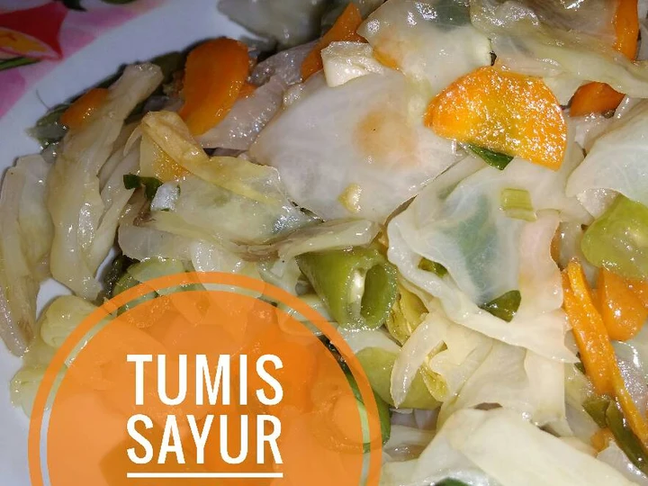 Cara Mudah Membikin Resep Tumis sayur sop sederhana yang  Bikin Ketagihan Anti Ribet, Bisa Manjain Lidah